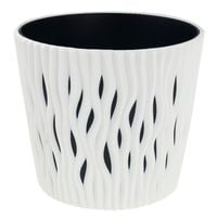 DONICZKA OZDOBNA Z WKŁADEM BIAŁA OSŁONKA DONICA