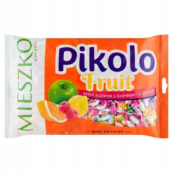 MIESZKO CUKIERKI PIKOLO FRUIT 1KG zdjęcie 1