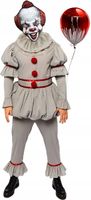 KOSTIUM PENNYWISE KLAUN HORROR HALLOWEEN STRÓJ PRZEBRANIE DOROSŁY M