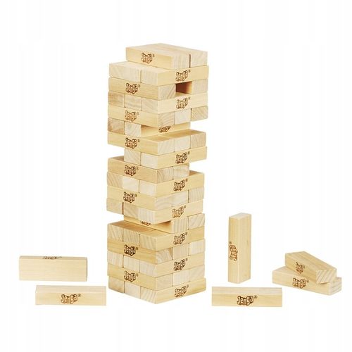 HASBRO GRA ZRĘCZNOŚCIOWA JENGA CLASSIC na Arena.pl