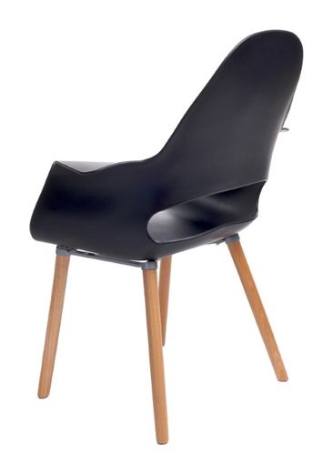 Krzesło A-Shape PP czarne D2 na Arena.pl