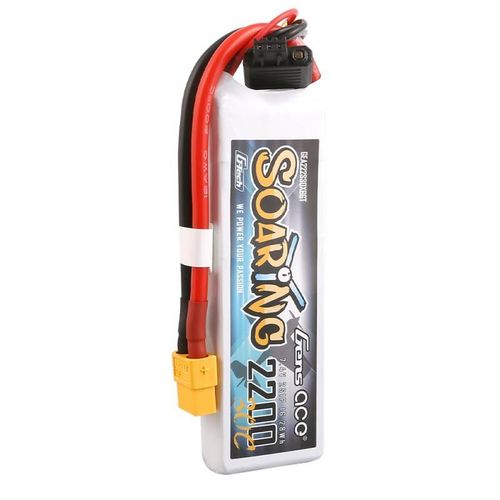 Akumulator Gens Ace G-Tech Soaring 2200mAh 7.4V 30C 2S1P XT60 na Arena.pl