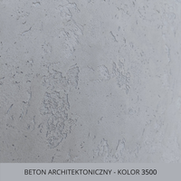 Beton architektoniczny tynk dekoracyjny 15 kg / do 15 m² Kolor - 3500