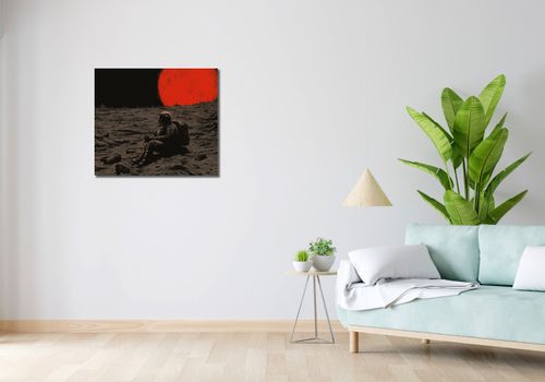 Obraz 70x60cm Samotność w Kosmosie na Arena.pl