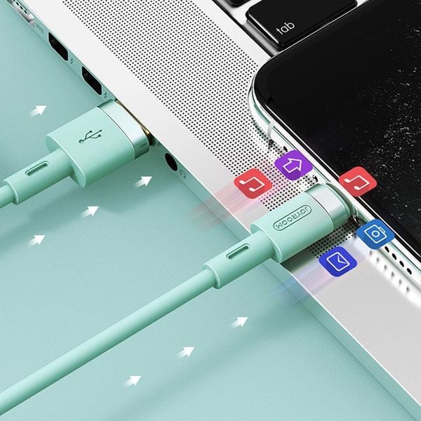 Kabel przewód do iPhone USB - Lightning 2.4A 1.2m biały zdjęcie 10