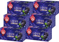 (x6) TEEKANNE Herbata Love Blueberry Blackberry 20tb