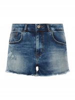LTB Szorty jeansowe z efektem znoszenia niebieski Pamela 60543 roz.M
