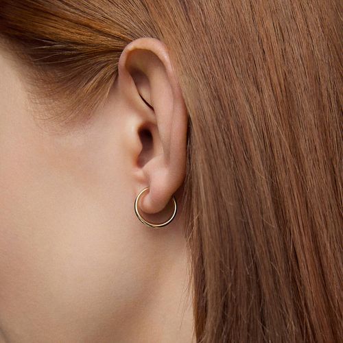 złote kolczyki koła 15mm 585 na Arena.pl