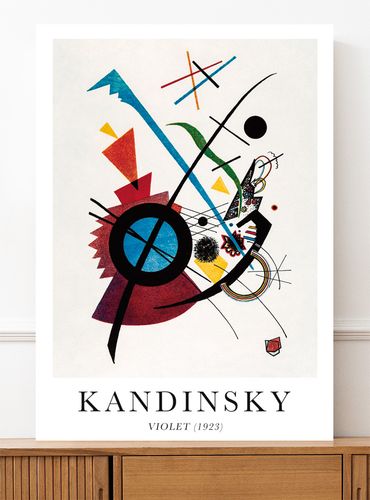 Plakat Kandinsky Violet 21x29,7 cm A4 na Arena.pl