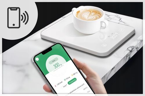 WAGA KUCHENNA FIT 15kg/1g AKUMULATOROWA USB-C SMART BLUETOOTH na Arena.pl