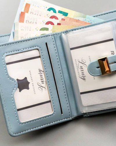 portfel damski ze skóry ekologicznej z wkładką na karty - 4u cavaldi na Arena.pl