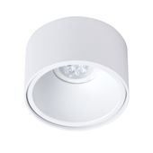 Podtynkowa LAMPA spot BALI ML0053 okrągły wpust do biura biały