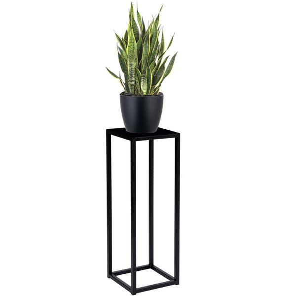Kwietnik Piatto loft 60 cm czarny zdjęcie 1