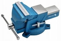 HOGERT SOLIDNE IMADŁO ŚLUSARSKIE 125mm OBROTOWE 360° ŻELIWNE HT3B611