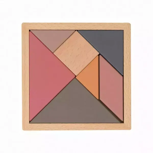 Układanka drewniana - Tangram zdjęcie 1