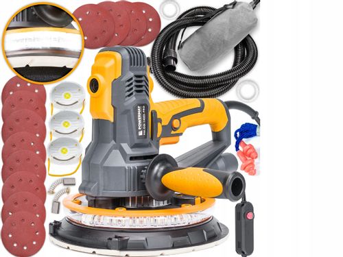 Szlifierka do GIPSU 180mm 2300rpm LED worek na pył na Arena.pl