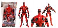 DEADPOOL Avengers figurka z dźwiękiem ruchome elementy wielkość 30 cm Duży