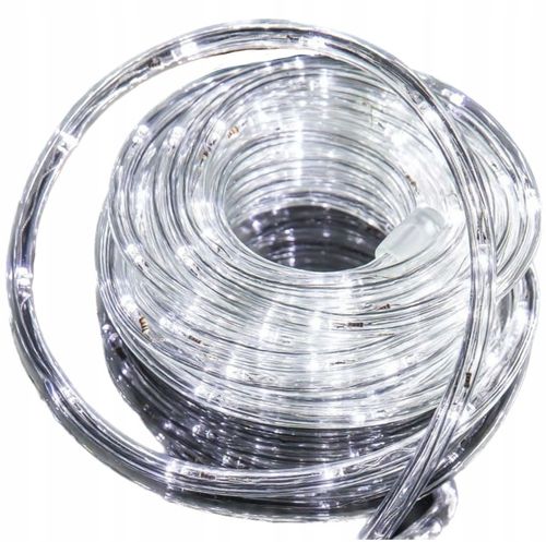 WĄŻ ŚWIETLNY 480 LED LAMPKI CHOINKOWE GIRLANDA 20 M BIAŁY ZIMNY zew / wew na Arena.pl
