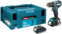 MAKITA Wiertarko-wkrętarka akumulatorowa 18V 2x2Ah bezszczotkowa DDF487RAJ