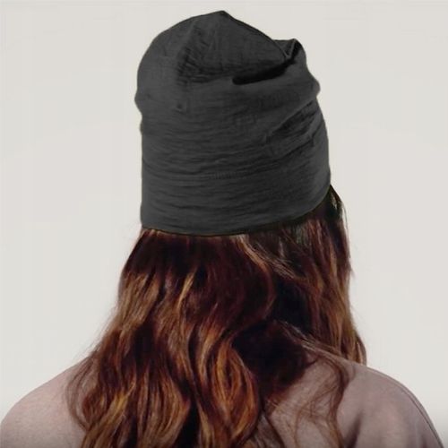 CZAPKA TERMOAKTYWNA WEŁNIANA WEŁNA MERYNOSA MERINO DAMSKA MĘSKA BEANIE na Arena.pl