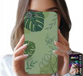 ETUI DO IPHONE 5 / 5S / 5C - ZIELONE LIŚCIE ROŚLINNE WZORY PLECKI