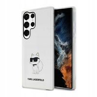 Etui Karl Lagerfeld KLHCS23LHNCHTCT S23 Ultra S918 transparent hardcase Iko