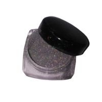 Pyłek do zdobienia paznokci szary holo nr 9147