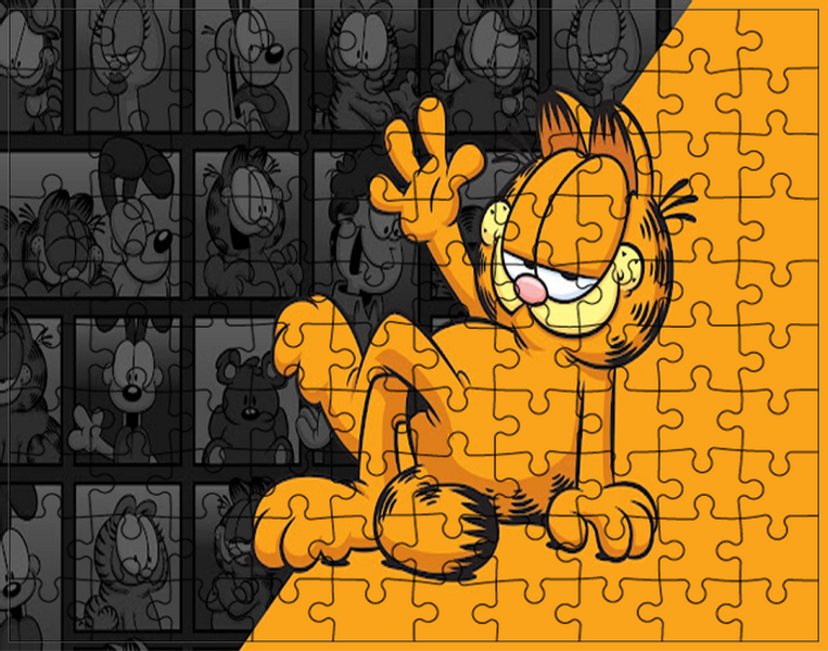 Puzzle Garfield zdjęcie 1