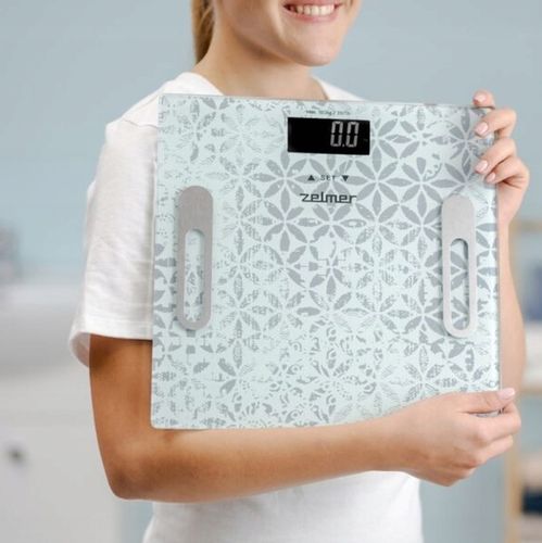 Waga łazienkowa elektroniczna Zelmer ZBS1012 Wyświetlacz LCD max. 180kg BMI na Arena.pl