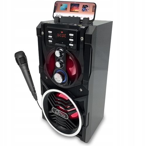 PARTYBOX karaoke Bluetooth MP3 FM 800W 3 mikrofony na Arena.pl