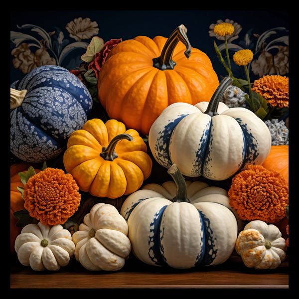 Plakat 40x40cm Jesienne Bogactwo zdjęcie 2