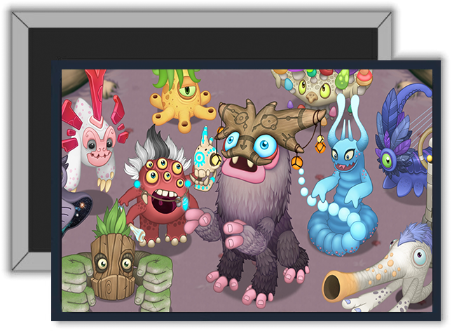 Magnes metalowy My Singing Monsters zdjęcie 1