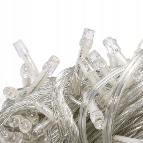 LAMPKI CHOINKOWE ZEWNĘTRZNE / WEWNĘTRZNE 375LED 50M ZIMNY BIAŁY WYTRZYMAŁE na Arena.pl