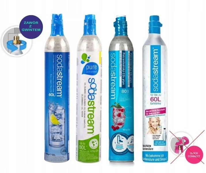 Sodastream nabój CO2 do saturatora butla zdjęcie 4
