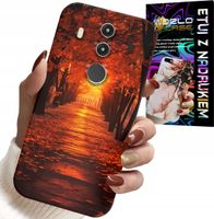ETUI DO HUAWEI MATE 10 PRO - PARK, JESIEŃ, SPADAJĄCE LIŚCIE, PLECKI