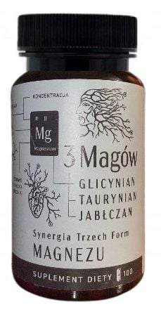 3 MAGÓW Glicynian Taurynian Jabłczan Magnezu na Arena.pl