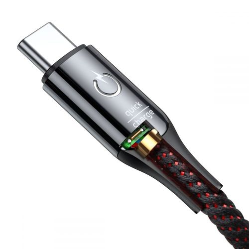 BASEUS C-SHAPED TYPE-C CABLE 100CM BLACK na Arena.pl