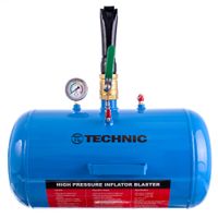 inflator zbiornik ciśnieniowy do pompowania 40l zawór bezpieczeństwa