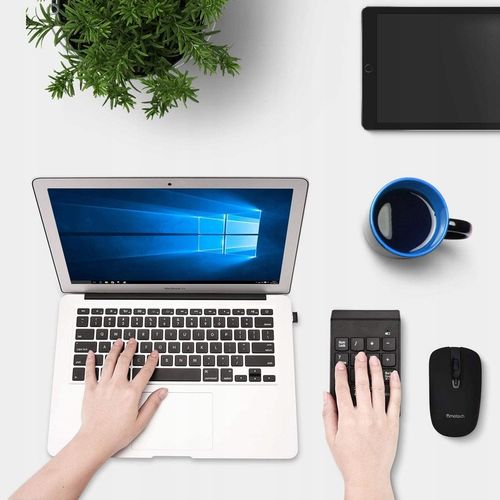 BEZPRZEWODOWA KLAWIATURA NUMERYCZNA USB DO LAPTOPA LAPTOPÓW PC na Arena.pl