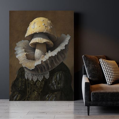 Obraz na płótnie portret grzyb 50x70 cm na Arena.pl
