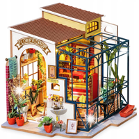 ROBOTIME DREWNIANE PUZZLE 3D KWIACIARNIA EMILY