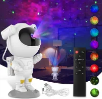 projektor gwiazd i galaktyk - ludzik astronauta biały