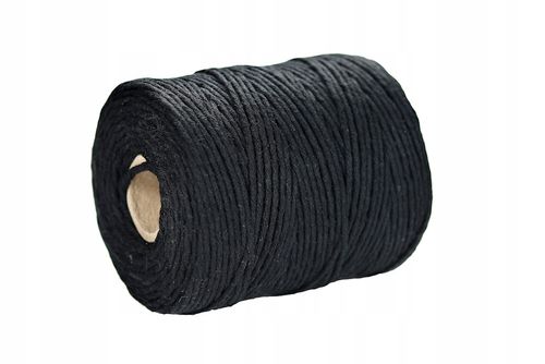 SZNUREK bawełniany czarny 2mm 250g 135m na Arena.pl