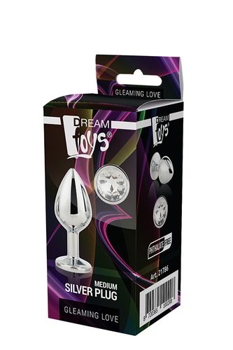 gleaming love silver plug medium na Arena.pl