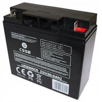 Akumulator AGM 12V 20Ah WYMIAR JAK 18Ah do autka UPS rower solar alarm