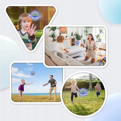 LATAJĄCA KULA STEROWANY RĘKĄ SPINNER DRON UFO LED ŚWIECI na Arena.pl