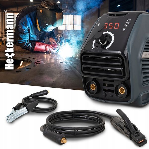 SPAWARKA INWERTOROWA MOCNA IGBT LCD MMA 330A IP21S 85% zdjęcie 7