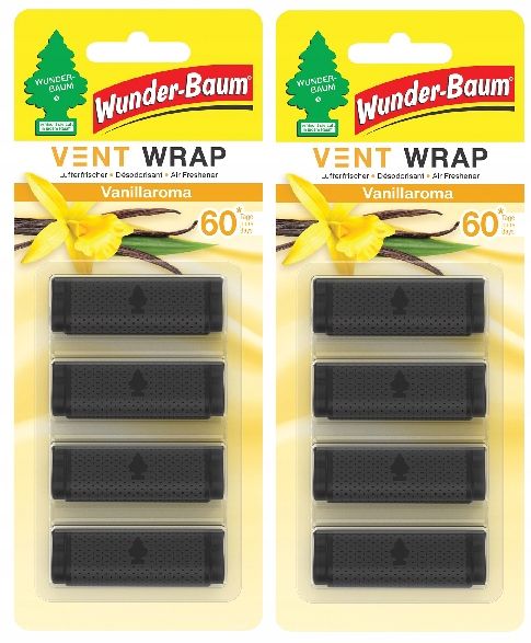 WUNDER BAUM VENT WRAP WANILIA ODŚWIEŻACZ zdjęcie 1