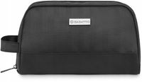 Kosmetyczka jedna komora podróżna organizer saszetka czarna ZAGATTO