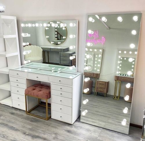 Lustro wizażowe Stojące Wiszące 160 x 60 !! Make up makijaż wizaż na Arena.pl